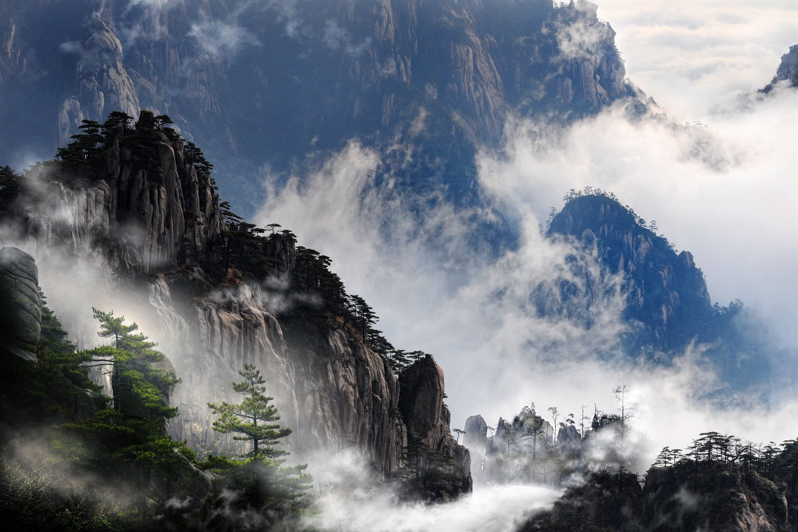 Huangshan mountain